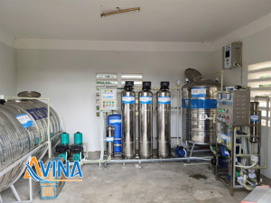 Hình ảnh hệ thống xử lý nước tại Phú Yên