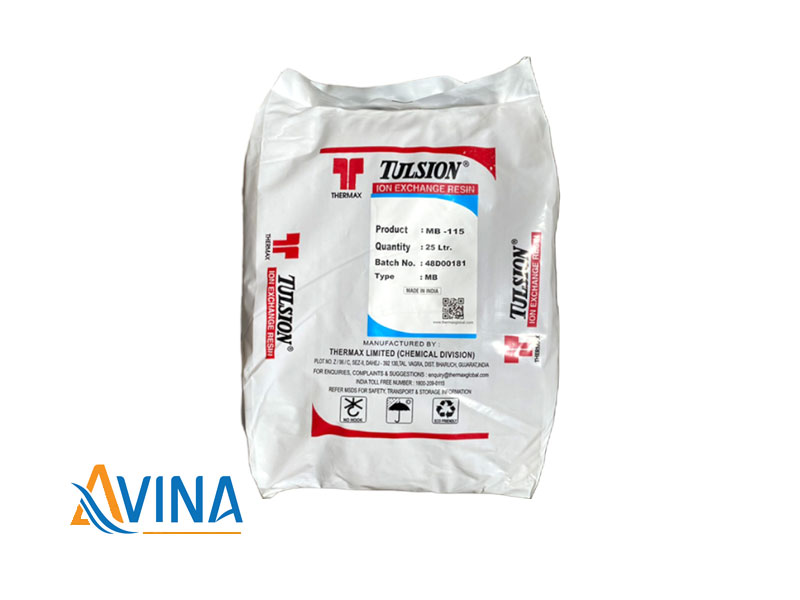 Hạt mixed bed Tulsion MB115 xuất xứ Ấn Độ Hạt mixed bed Tulsion MB115