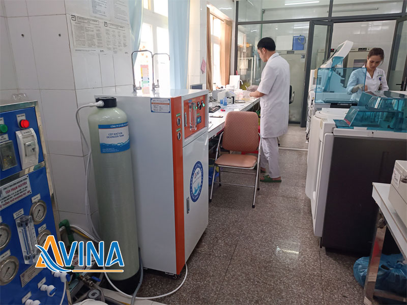 Bộ tiền xử lý nước cho máy sinh hóa vỏ sơn tĩnh điện Bộ tiền xử lý nước cho máy sinh hóa