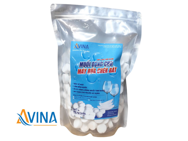 Túi 2kg muối tinh khiết