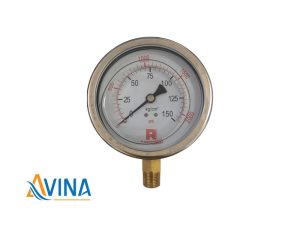 Đồng hồ áp dầu chân đứng
