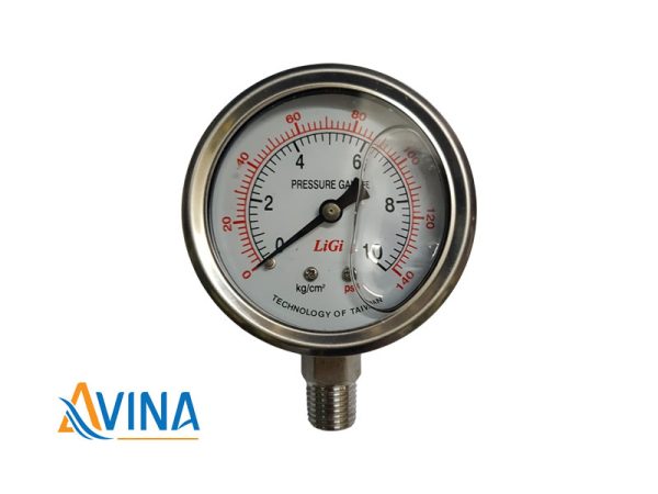 Đồng hồ đo áp suất nước chân đứng
