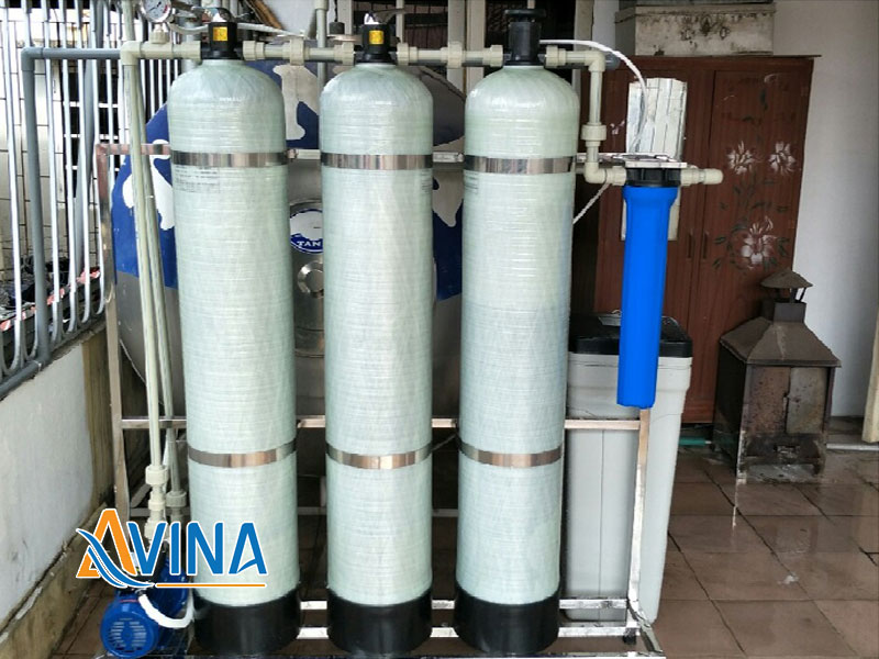 Hệ thống lọc nước sinh hoạt 4000l/h van tay