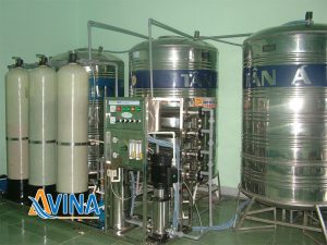 Hệ thống lọc nước tinh khiết 1000l/h van tay