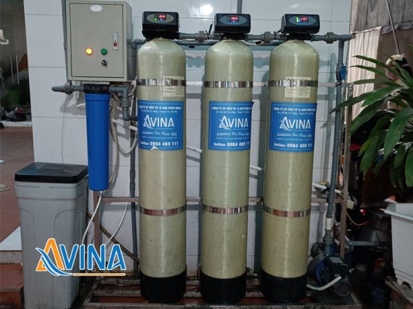 Hệ thống lọc sinh hoạt 1000l/h van tự động