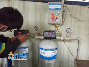 Hệ thống lọc nước sinh hoạt 1m3/h van tự động