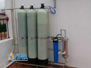 Hệ thống lọc sinh hoạt 4000l/h van tay