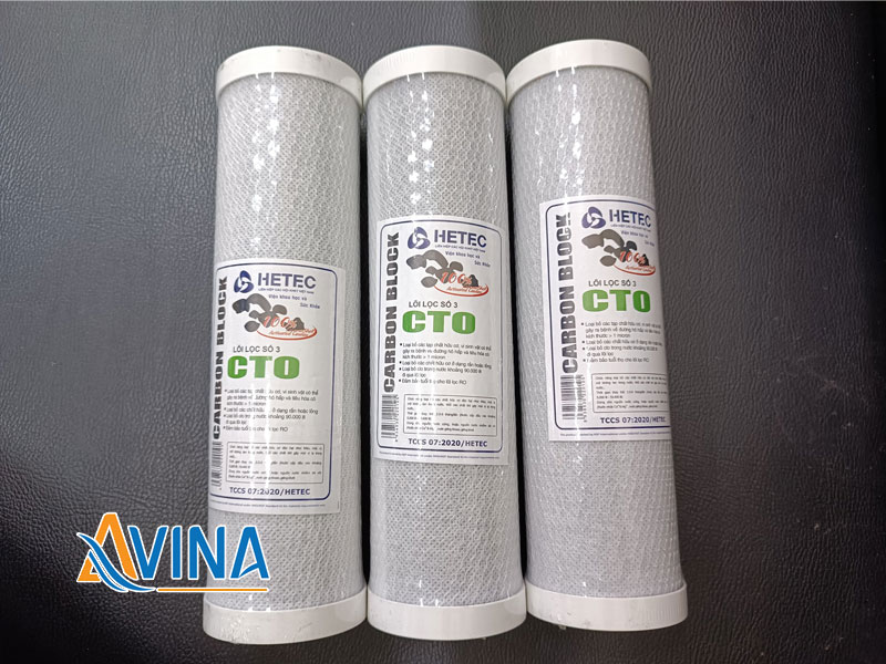 Lõi lọc than hoạt tính CTO 10 inch