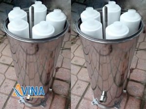 Phin lọc nước inox 5 lõi