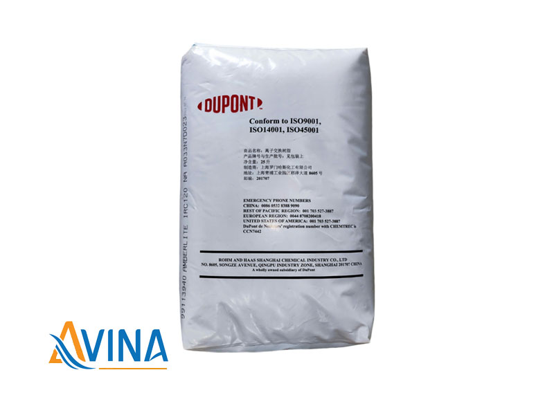 Hạt cation Amberlite IRC 120 Na Dupont